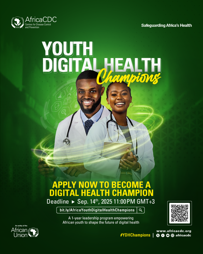 Call for Applications - Youth Digital Health Champions